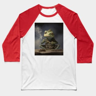 Froggy smoke Baseball T-Shirt